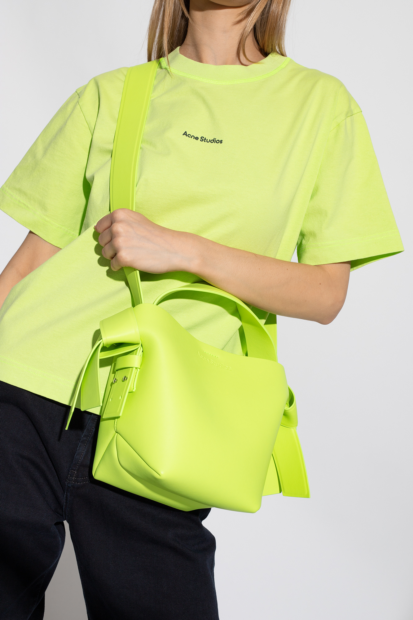 Mini neon green online purse